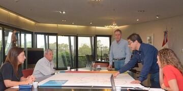 El ministro Diego Cardozo y el gobernador Schiaretti, en análisis permanente de la situación\u002E