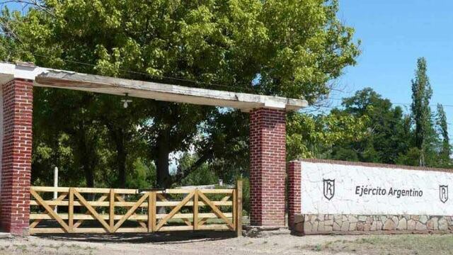 Entrada al campo Los Andes