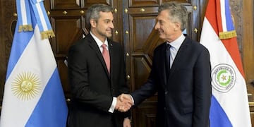 Macri y Abdo Benitez en Corrientes