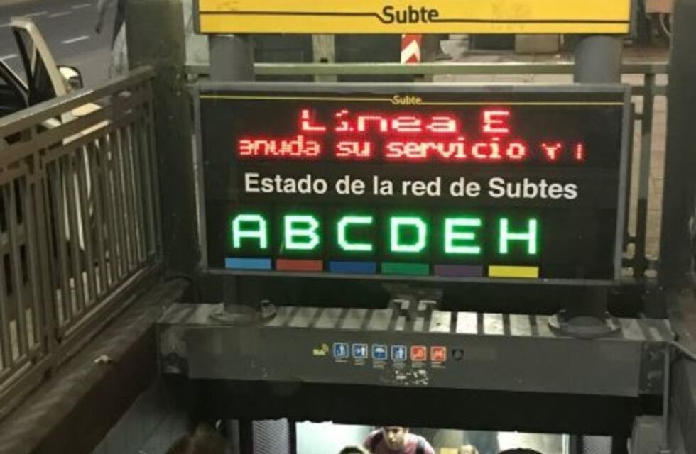 Ya funcionan con normalidad la línea E y el Premetro