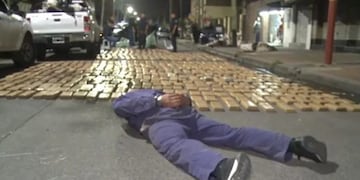 Lanús: encontraron una tonelada de marihuana dentro de un auto tras una persecución policial