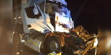 Accidente fatal en Lumbreras\u002E (Prensa Policía de Salta)