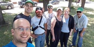 Trabajo de Bien Común en plaza