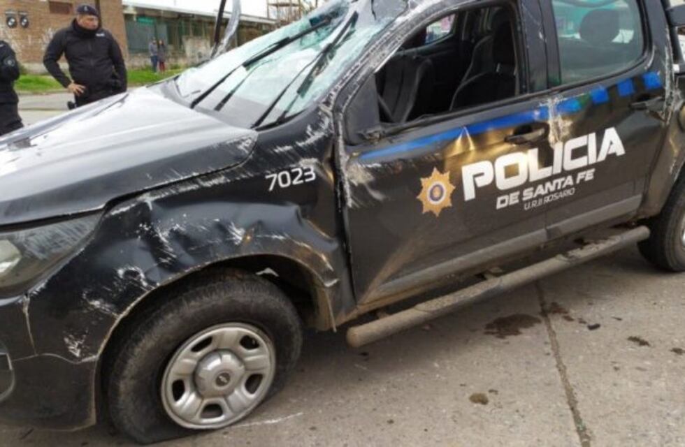 Otra persecución policial terminó con un violento choque