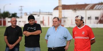 Marcelo Werlen y la Subcomisión de Fútbol de 9 de Julio