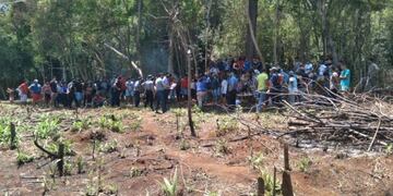 Los intrusos abandonaron el predio este sábado\u002E