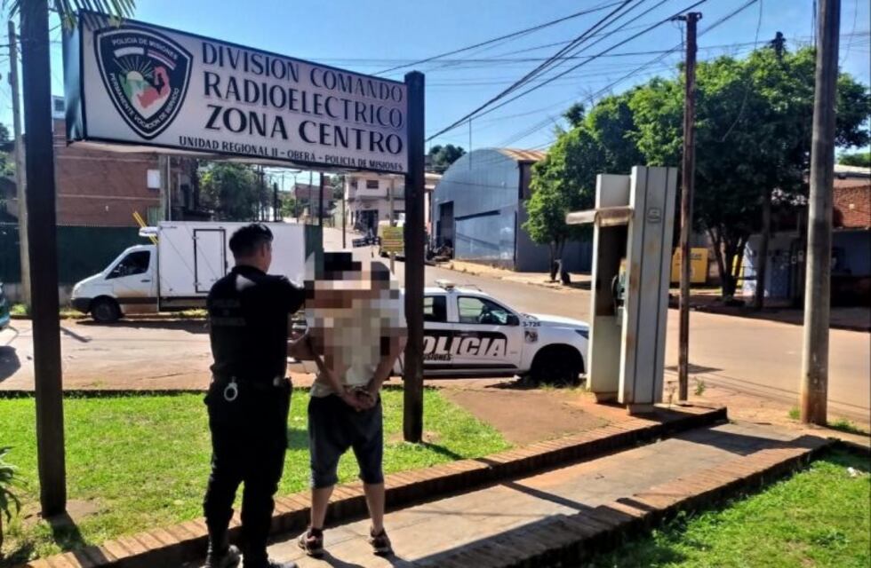 Detuvieron a un hombre en alcoholizado por causar disturbios en el barrio Krause