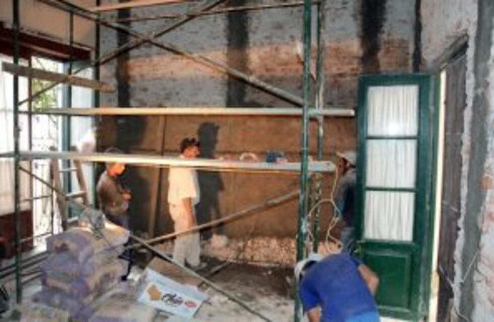 Refacciones para el Museo Histórico Regional