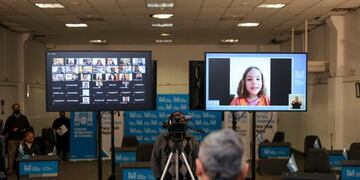 Luciana (10 años) y Francesca (12), ejercieron su derecho de hacer escuchar sus opiniones\u002E