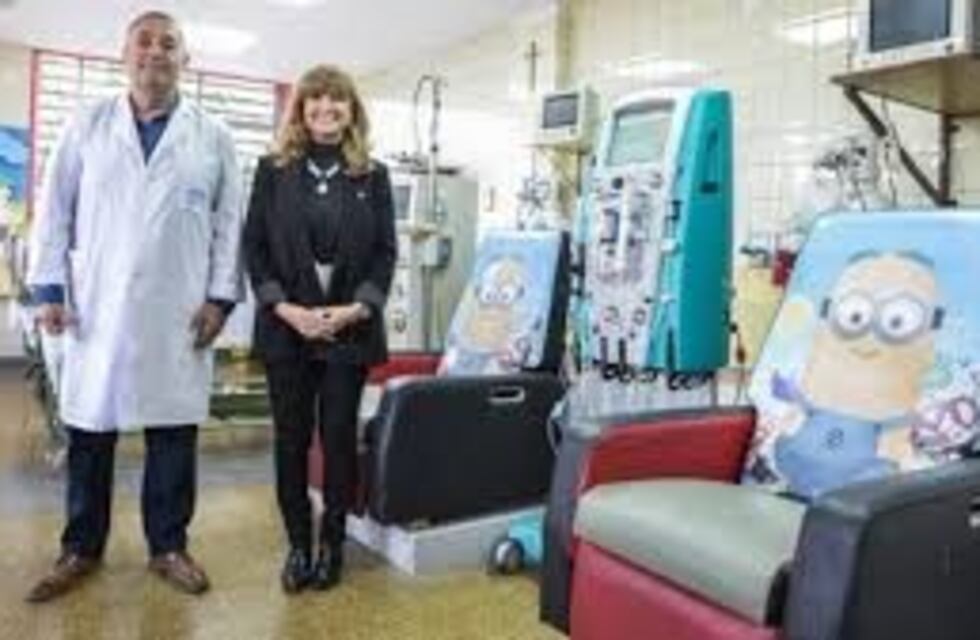 El Rotary donó un equipo de hemodiálisis al hospital Notti