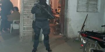 Allanamiento en Marcos Juárez\u002E