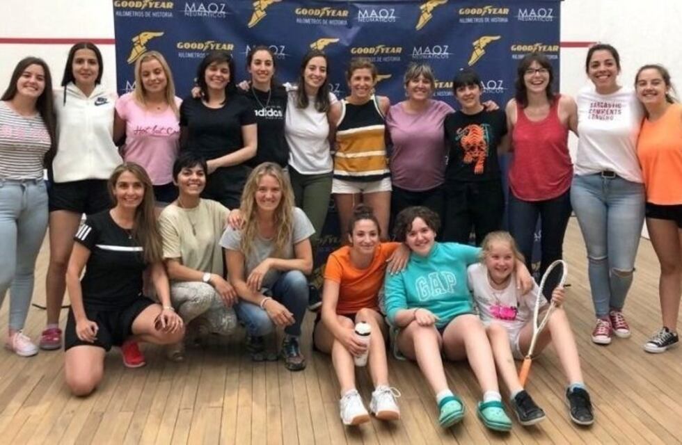 Esquel fue sede del Primer Encuentro Femenino de Squash con un total éxito