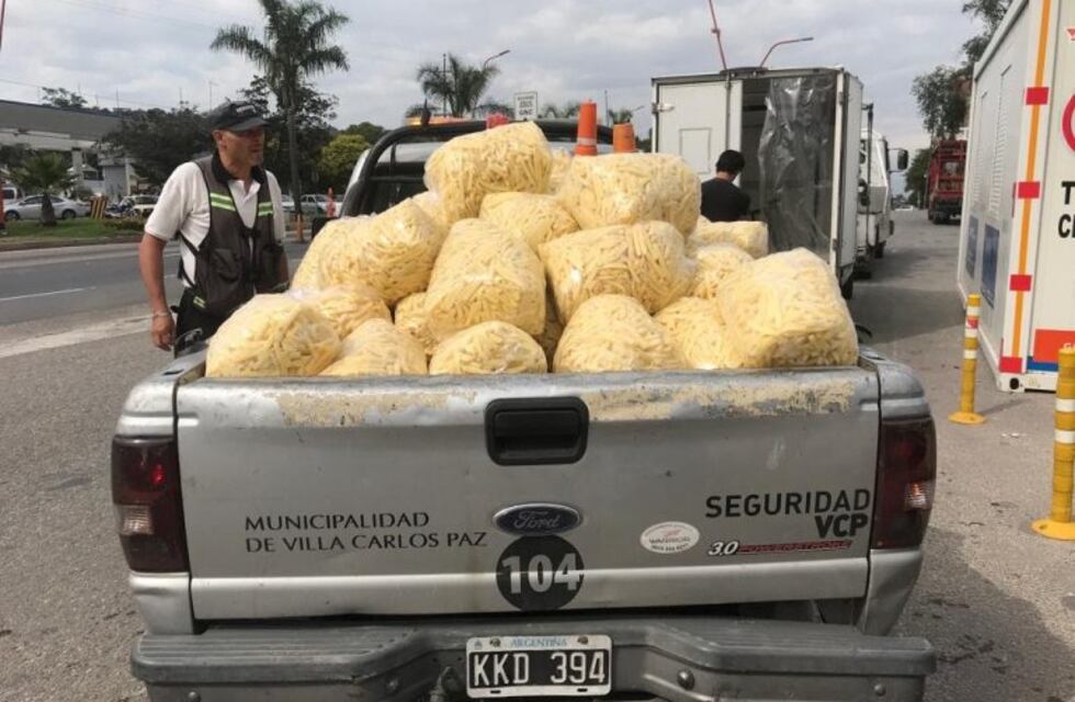 Decomisaron mercadería en el ingreso a Carlos Paz