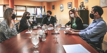 La reunión se desarrolló en la sede de la municipalidad de Eldorado\u002E