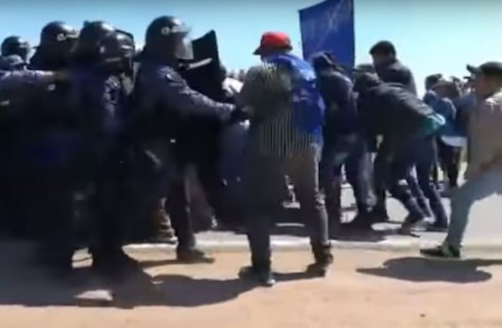 Sáenz Peña: reprimieron a manifestantes que reclamaban por los tarifazos de la luz