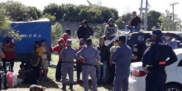 Los formoseños varados en Chaco fueron trasladados a La Leonesa