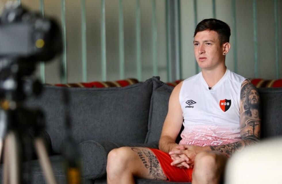 Aníbal Moreno: "Estoy muy feliz en Newell's"