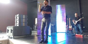 Jorge Rojas presentó nuevo disco\u002E