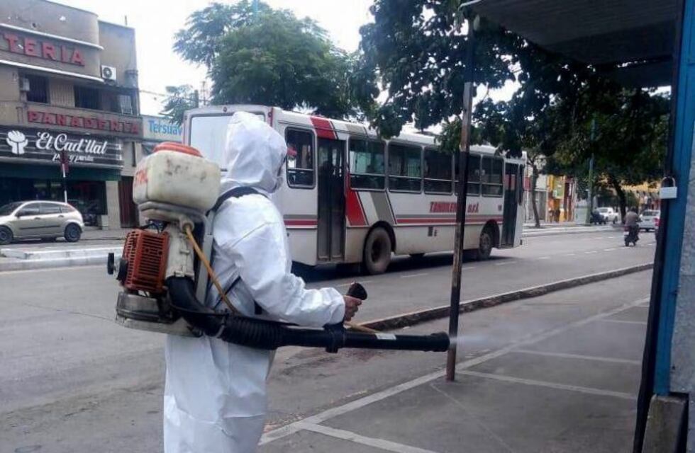 Fumigaron la ex Terminal de Ómnibus para combatir el dengue