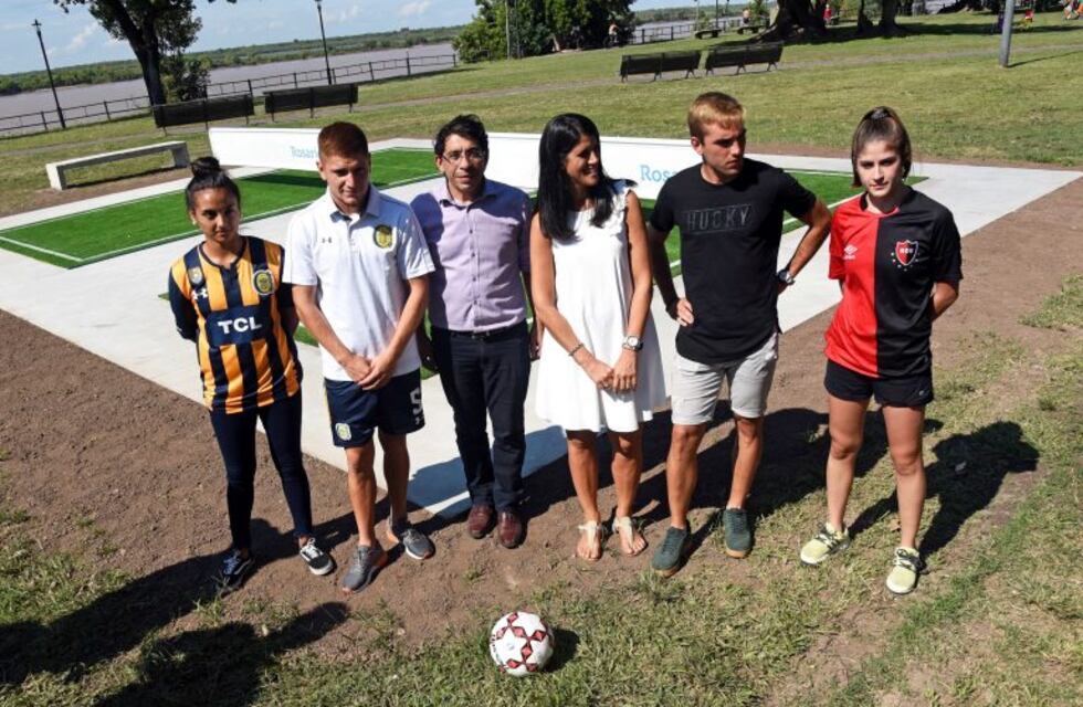Jugadores leprosos y canallas inauguraron canchas de fútbol tenis