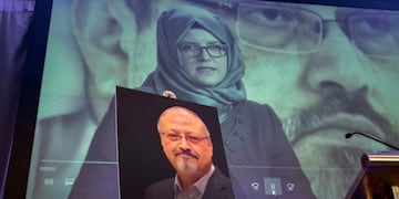 Arabia Saudita condenó a muerte a cinco personas por el crimen del periodista Jamal Khashoggi (AP Photo/J\u002E Scott Applewhite, File)