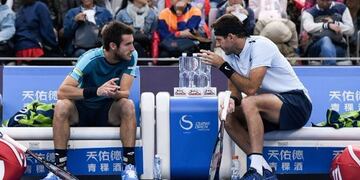Leo Mayer y Juan Martín del Potro quedaron eliminados en el dobles del ATP 500 de Pekín\u002E