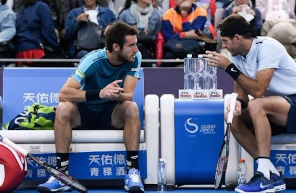 Del Potro y Mayer, eliminados en el dobles del ATP 500 de Pekín