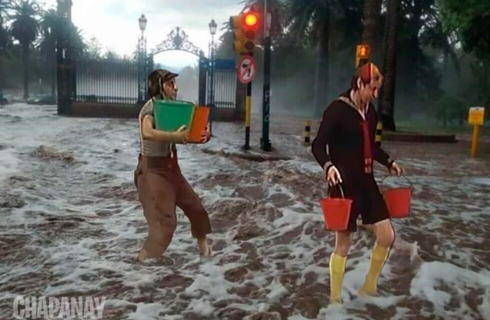 Estallaron los memes luego de la tormenta