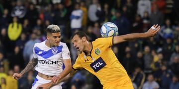 Nico Domínguez fue clave para el gol de la victoria\u002E (@velez)