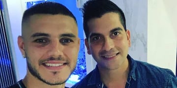 Juan Gil fue testigo en el casamiento de civil con Wanda Nara\u002E (@juanchitano8)