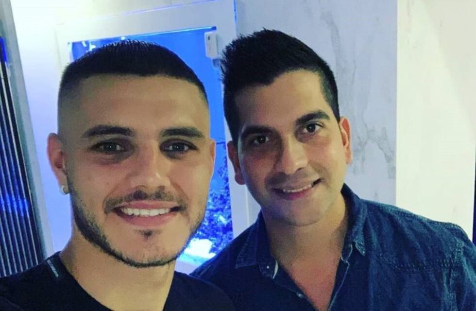 Mauro Icardi se mostró con una camiseta de Newell's en el Día del Amigo