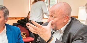 José Labroca en reunión con Frigerio y Dujovne