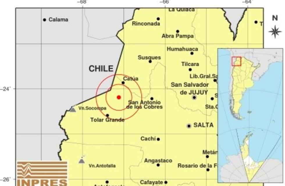 Tres temblores sacudieron a los salteños en sus camas