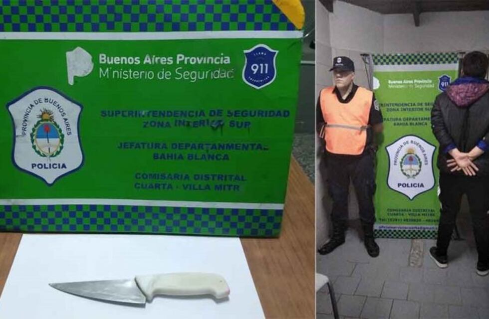 Bahía Blanca: intentó agredir a su madre y fue detenido