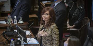 Cristina Fernandez de Kirchner\nsenado la nación Argentina\nFoto Federico Lopez Claro - FTP CLARIN FLC_8390\u002Ejpg Z Cimeco