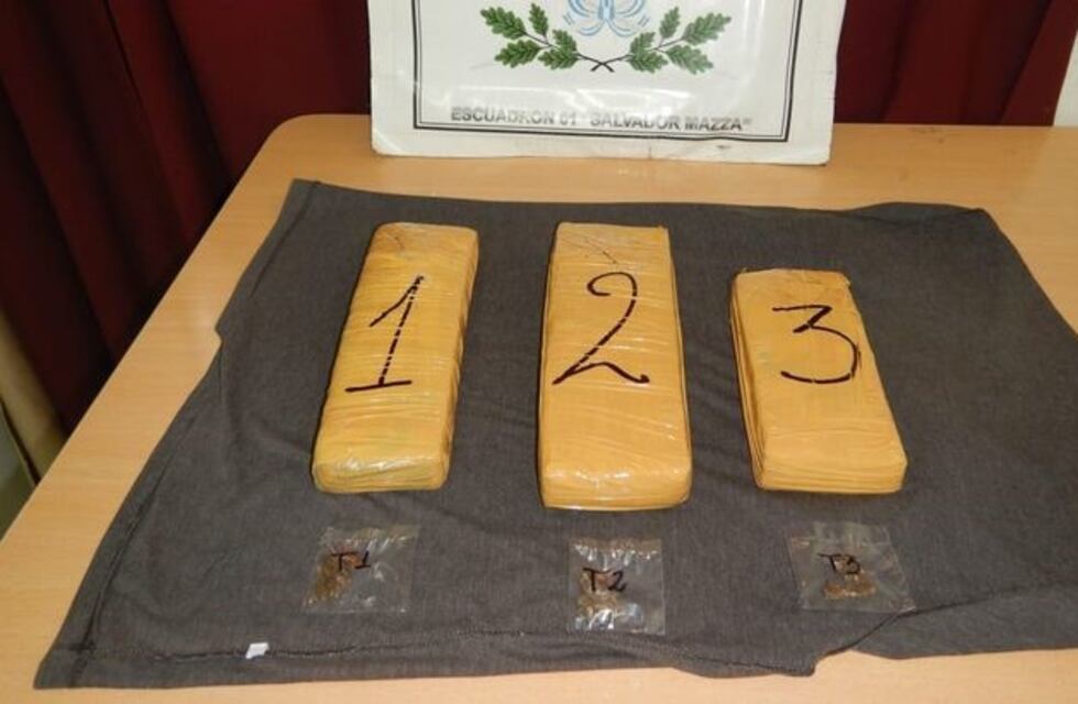 Gendarmería secuestró marihuana y clorhidrato de cocaína en el norte de Salta