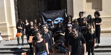 Protesta de Conicet Córdoba\u002E