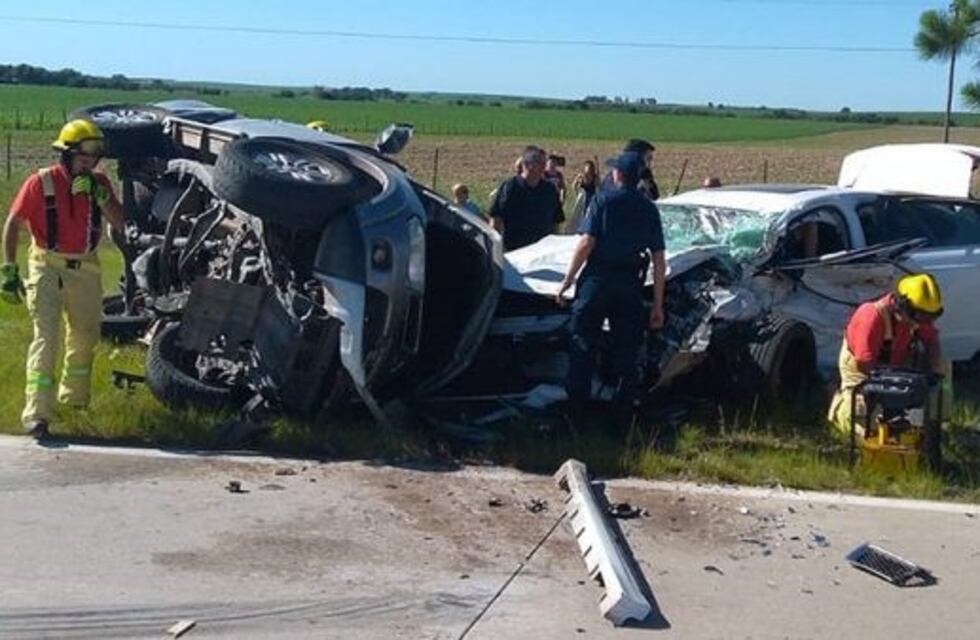 Terrible accidente frontal en San Luis dejó heridos