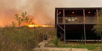 Incendio Vaqueros (Facebook)