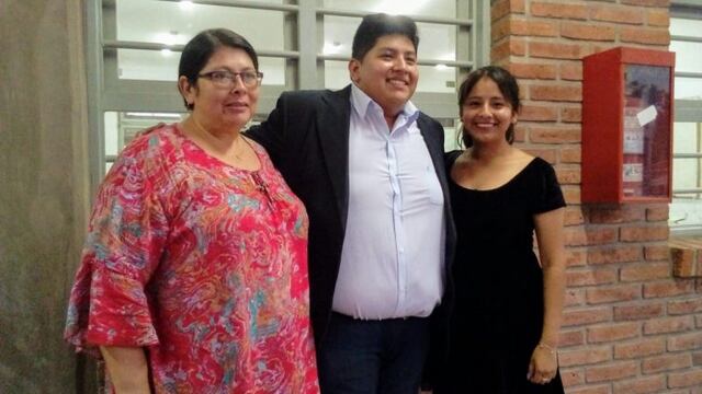 El ingeniero en Informática Álvaro Facundo Llampa, graduado de la UNJu