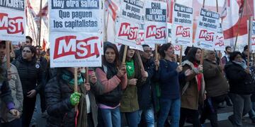 Marchas contra el G20