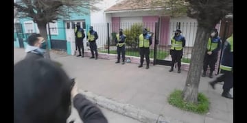Necochea: falleció la mujer atropellada por un borracho y se manifestaron pidiendo justicia (Fotos: Juan Carlos Dray)