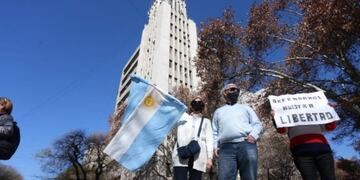 Banderazo en Mendoza\u002E
