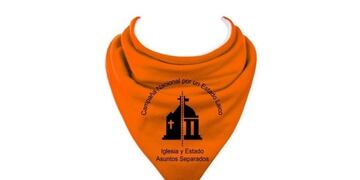 El pañuelo anaranjado busca la separación de la Iglesia Católica dle Estado argentino (Web)
