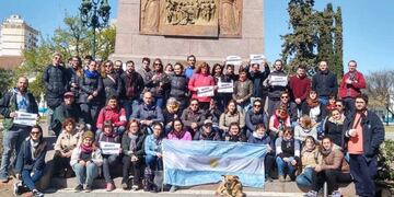 Docentes pampeanos autoconvocados (Vía Santa Rosa)