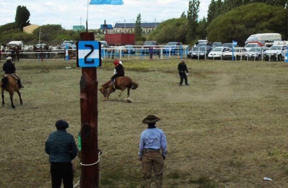 Gran jineteada en Las Heras
