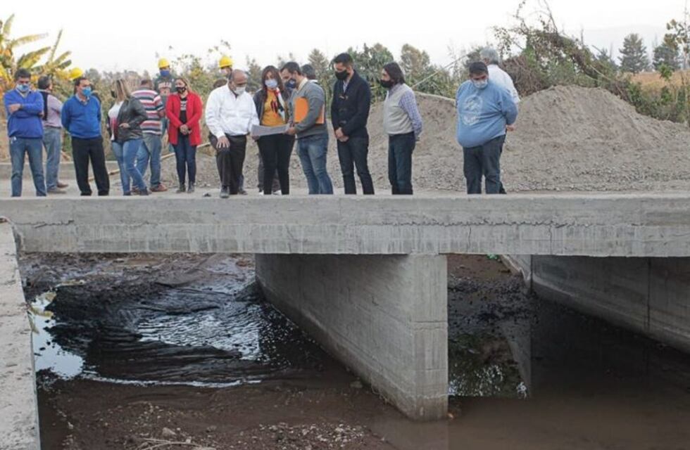 Continúan obras hídricas en Alberdi