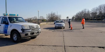 Prefectura en Costanera de Gualeguaychú\nCrédito: MDG