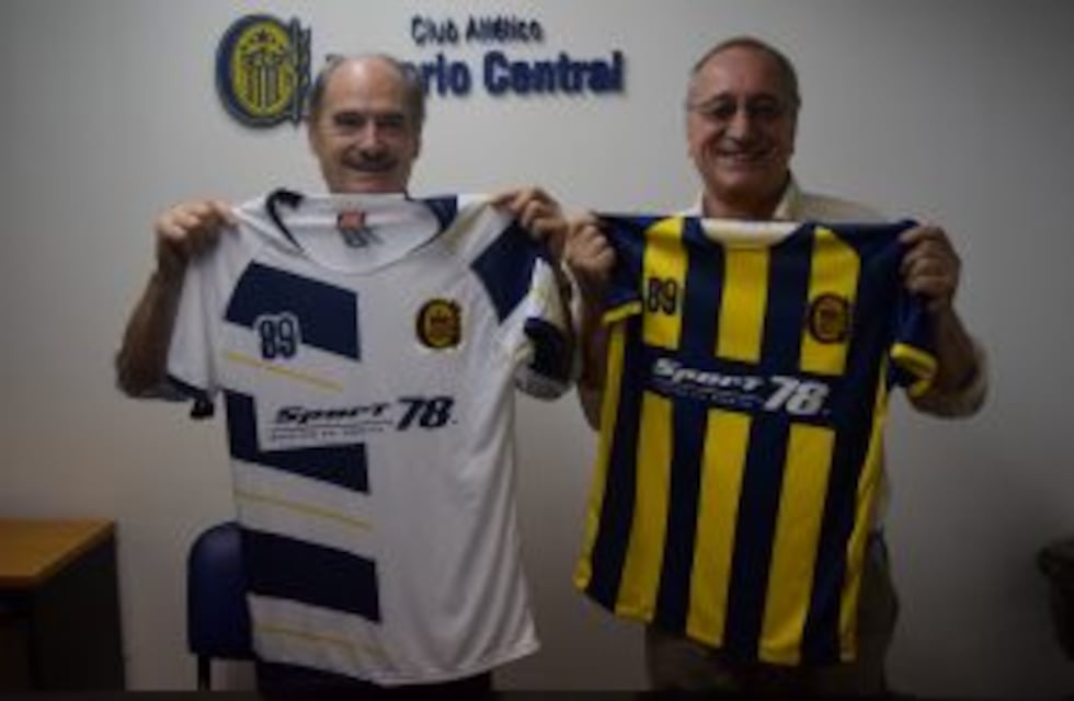 Sport 78 firmó un convenio para vestir a 1.500 chicos de las inferiores de Rosario Central