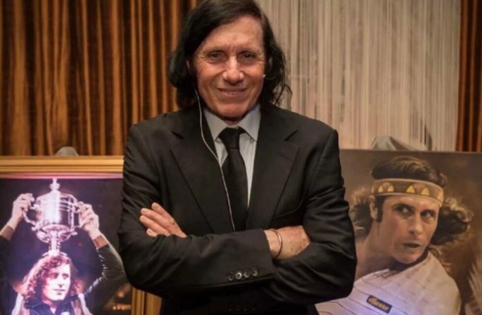 Exhiben una pintura de Guillermo Vilas en el Aeropuerto de Mar del Plata